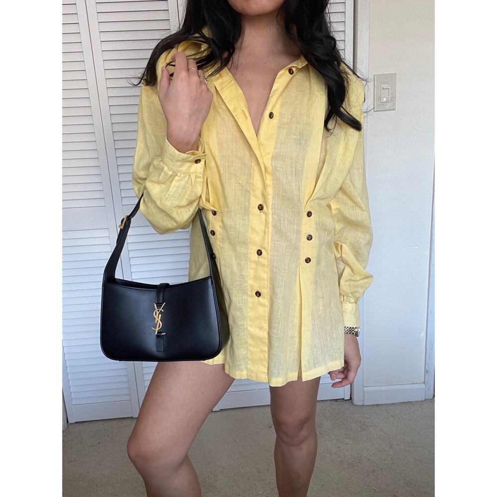 Vintage Button Detail Shirt